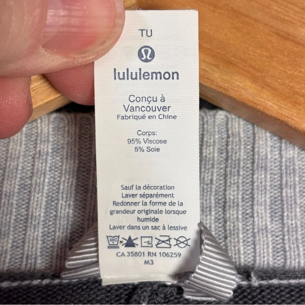 Lululemon Hatha Silk Blend Wrap Dusty Rose, Dk Gray, Heather Gray, Lt Pink – O/S